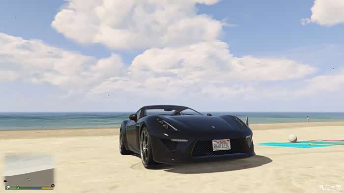 【榜young】gta5系列专辑 法拉利跑车沙滩外拍