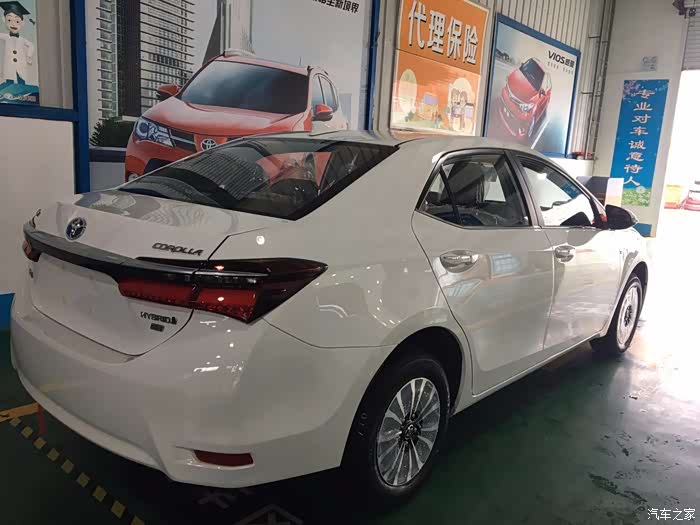 卡罗拉17款双擎先锋版提车体验