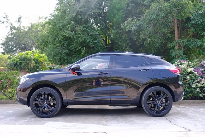 终于等到你黑武士weyvv5提车作业