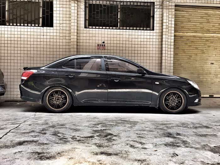 jdm改装宝骏630改装清单d2绞牙17寸轮毂