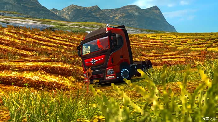 神秘专属遨游中国cts6模拟游戏之一东风天龙卡车