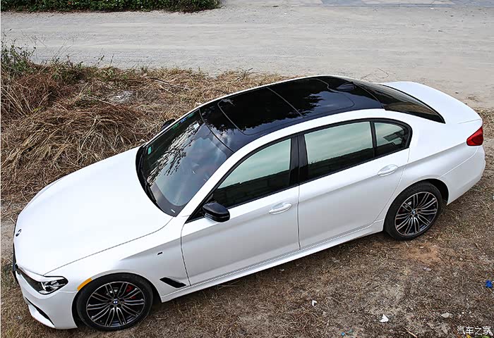 宝马新5系530li改装之车顶膜