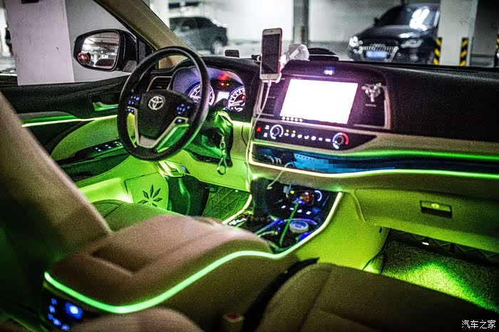 diy汉兰达外置氛围灯