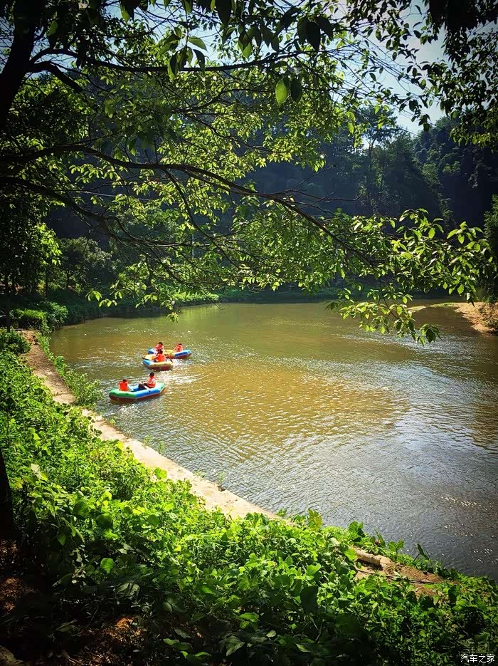 酷夏热时光我们一起去南昌梅岭漂流