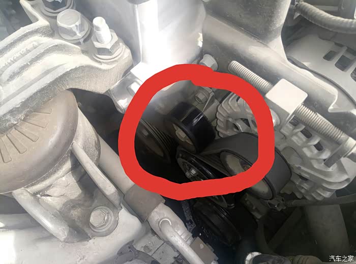 【图】17款k2皮带这样正常吗?_起亚k2论坛_汽车之家论坛