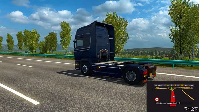 神秘专属遨游中国cts6模拟游戏之三斯堪尼亚卡车