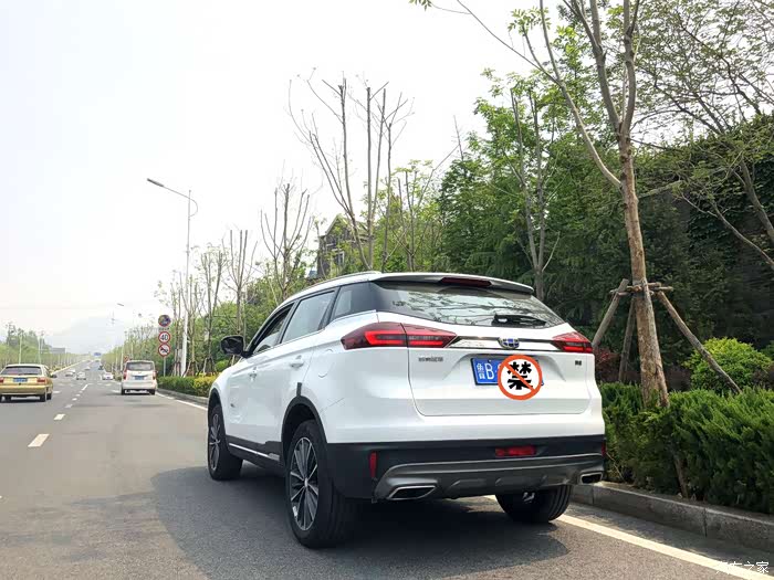 geely博越录迟来的提车作业