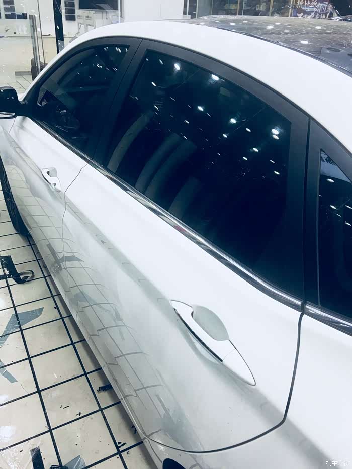 呈现贴完效果图