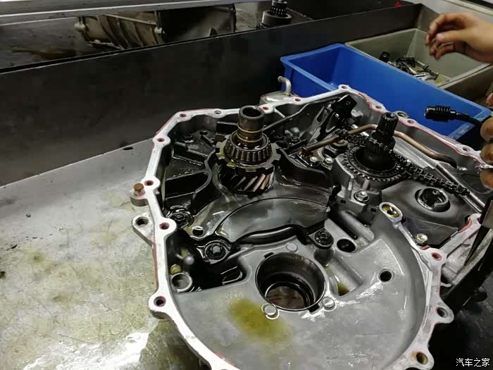 我的小骐达cvt变速箱不走了维修作业_骐达tiida论坛_汽车之家论坛