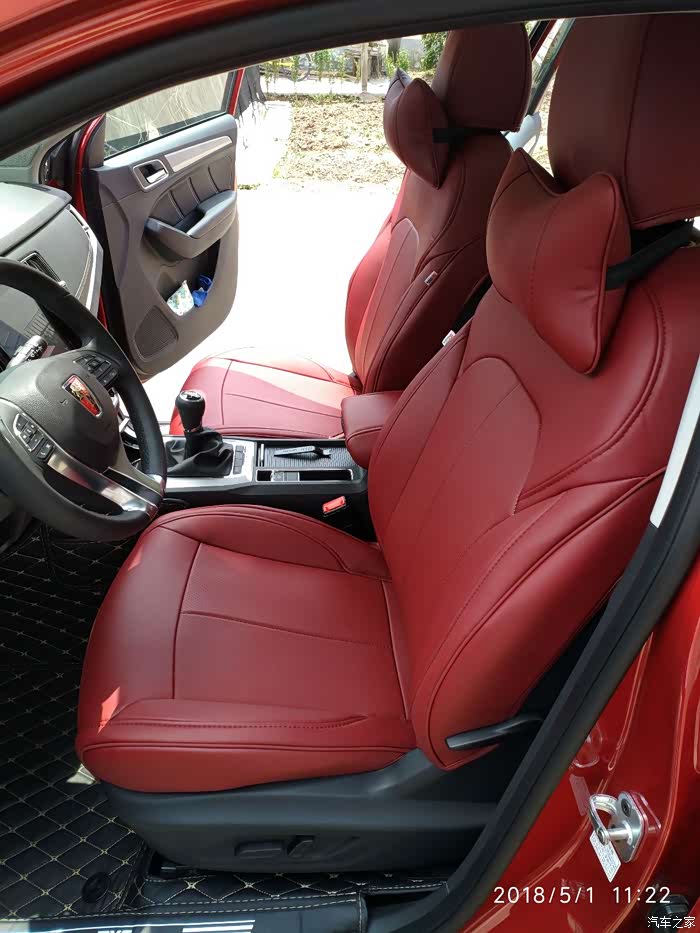 坐垫篇(没有最骚,只有更骚)        定车的时候就像要红色的内饰#&