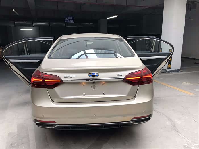 晒晒新提的琥珀金帝豪跟用车感受