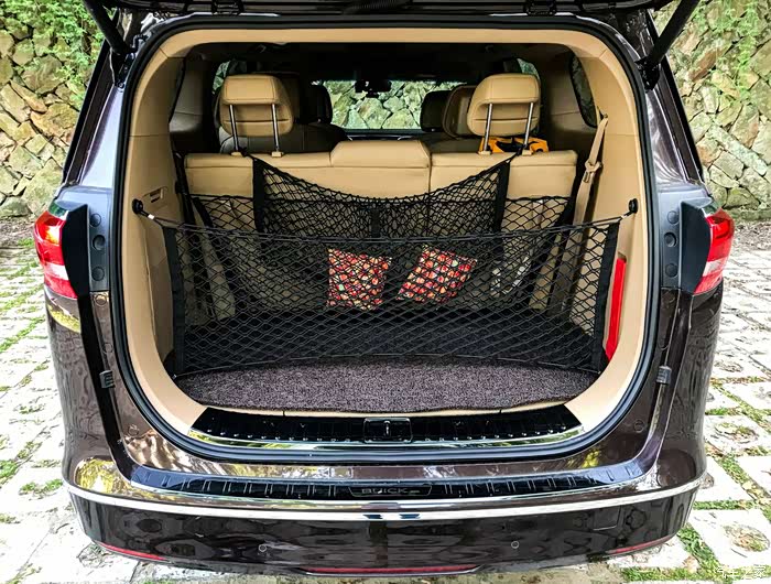 分享自己diy的gl8后备箱行李网