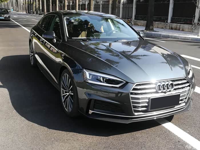 【图】45运动 曼哈顿灰 无ps原汁原味_奥迪a5论坛_汽车之家论坛