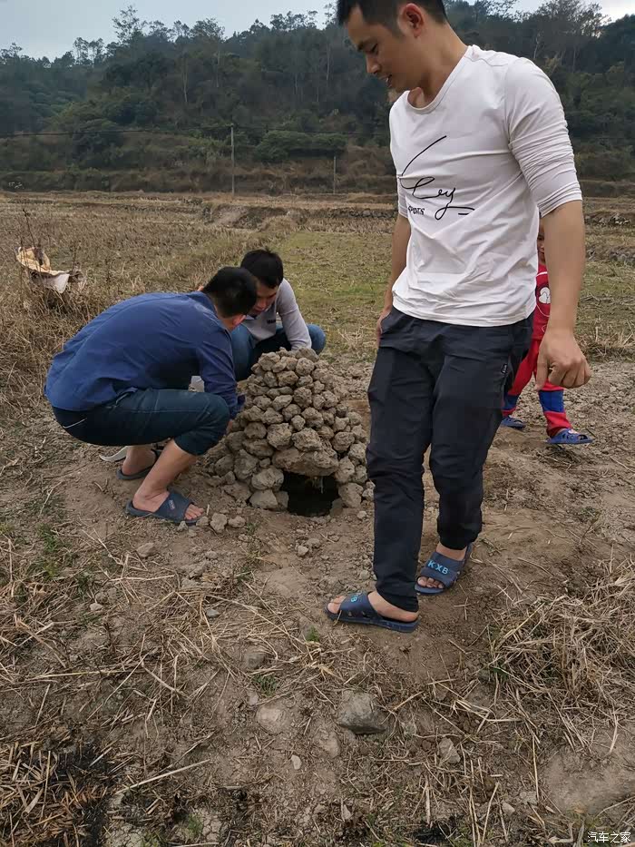 【图】游天马山烧土窑鸡_风行f600论坛_汽车之家论坛