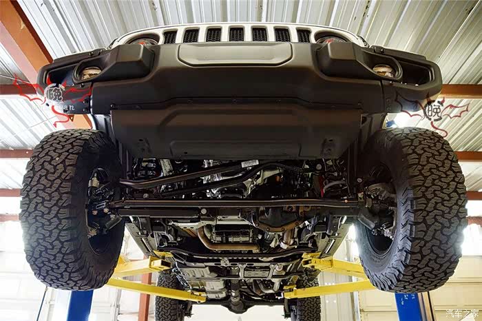 jl牧马人rubicon版本素车底盘细节介绍多图晚