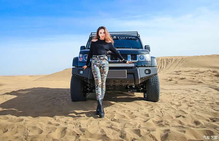 【家用车装x指南】个性少女越玩越野 国产硬汉制霸沙漠-北汽bj40l