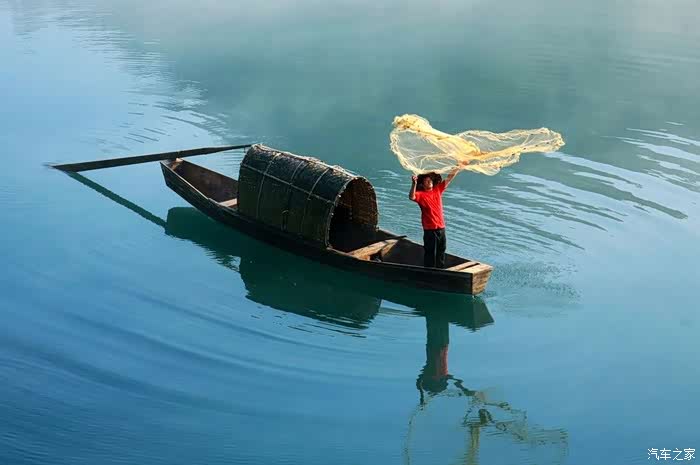 小东江的晨曦迷雾2