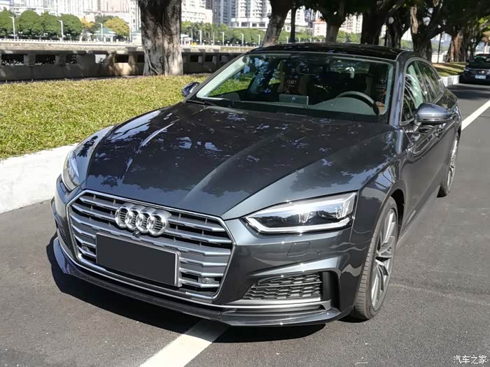 【图】45运动 曼哈顿灰 无ps原汁原味_奥迪a5论坛_汽车之家论坛