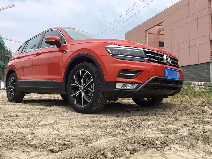 全新途观l 桑巴橙就是要你与众不同!