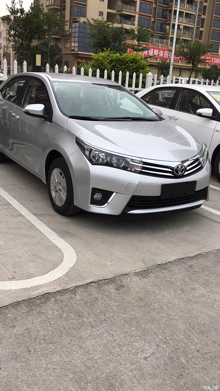 【图】报到,银色最保值_卡罗拉论坛_汽车之家论坛