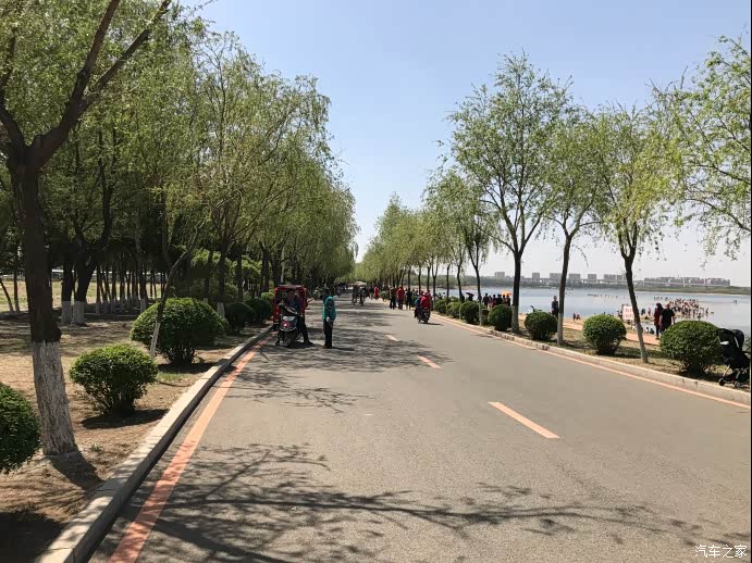 做客大皇姑,丁香湖不错