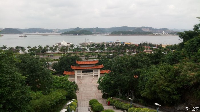 登高遠眺仙人山公園一覽海岸風情