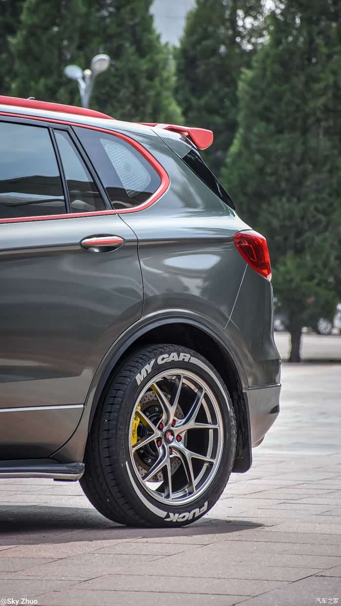 最骚昂科威出一套19寸改装轮毂没错就是我