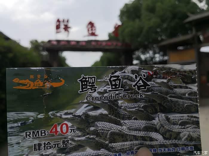 昆山cs75官方车友会周末自驾游雨中别样的东方鳄鱼谷