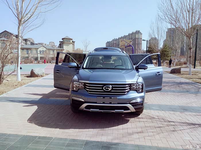 【图】冰川蓝gs8就是漂亮_传祺gs8论坛_汽车之家论坛