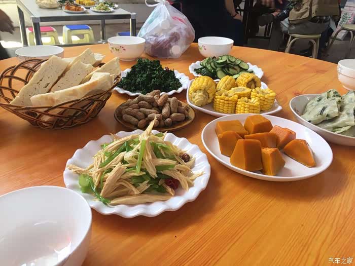 一起吃饭,  农家乐, 家的味道一样, 很香