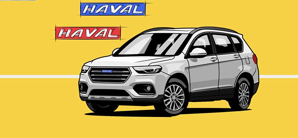 你说我画 趣评国产suv明星哈弗h6