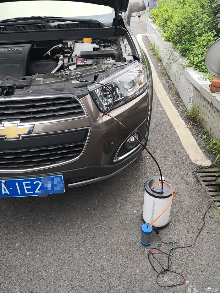 今早自己给大科换机油