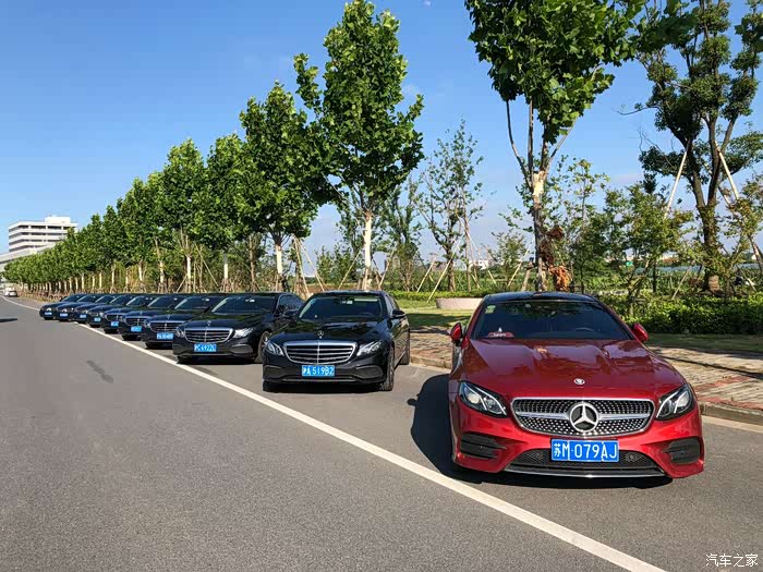 上海奔驰e6月23日组织车友聚会照片和视频