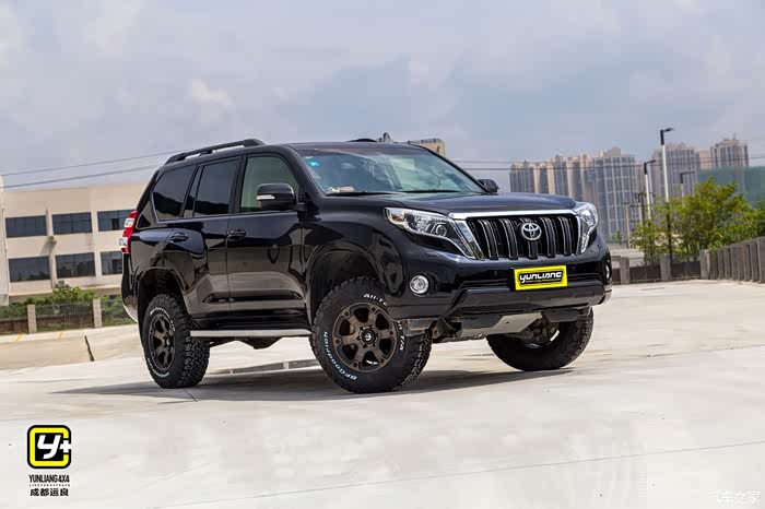 普拉多升高kman减震arb护板一步到位