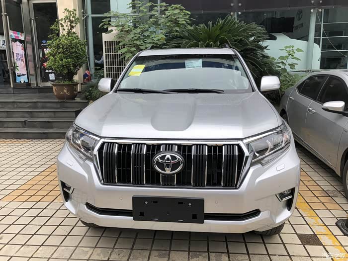 银色普拉多少见吧