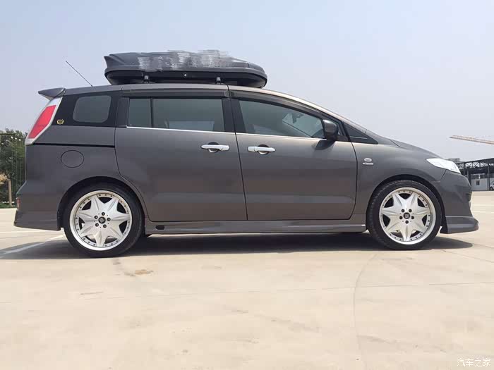 【图】马5改装沃克轮毂作业,双击666_马自达5论坛_汽车之家论坛