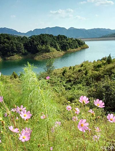 景色絕美,山水花草,鳥語花香,我被這美麗的景色深深吸引.