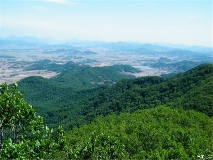 吉林市長安車友會登頂磨盤山