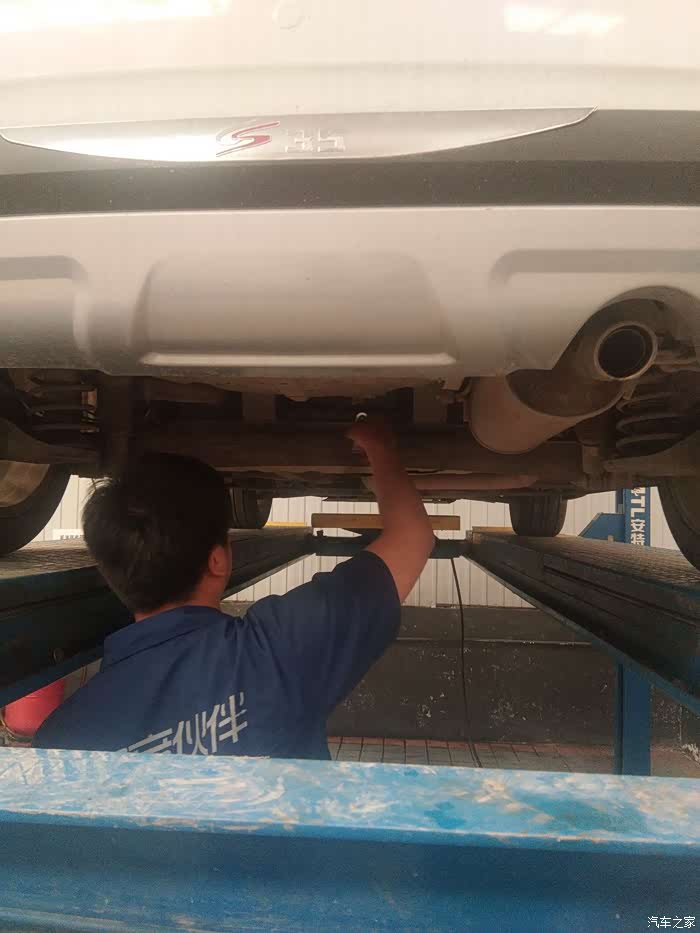 【石家庄cs35车友会】换个汽油滤芯,让爱车动力澎湃 长安cs35这个车