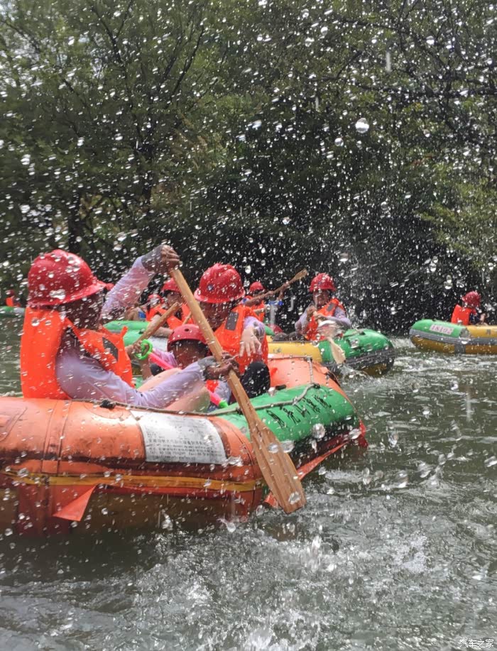 夏日漂流哪家强就到丹东九水峡