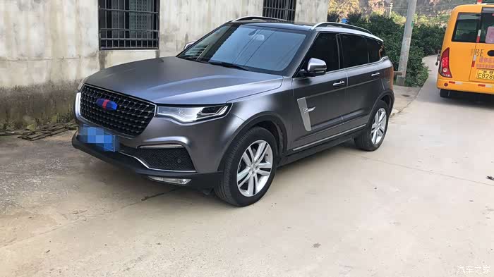 【图】小七全车改色作业_众泰t700论坛_汽车之家论坛