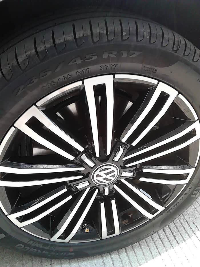 迈腾b7 全国首改17轮毂 精彩全程