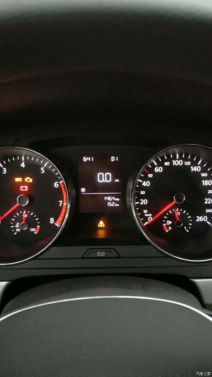 【图】仪表盘上出现黄色叹号_凌渡论坛_汽车之家论坛