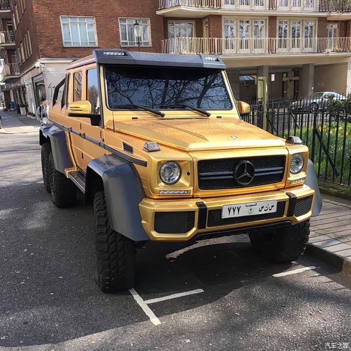 【图】大g6*6土豪金_奔驰g级论坛_汽车之家论坛