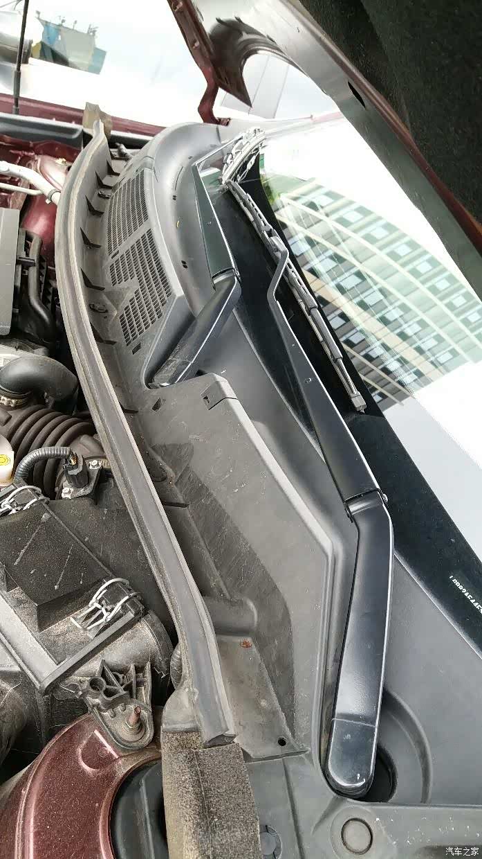 挡风玻璃的导流槽,易清理