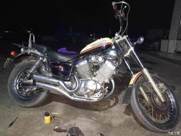 【图】雅马哈天王xv400求助_摩托车论坛_汽车之家论坛