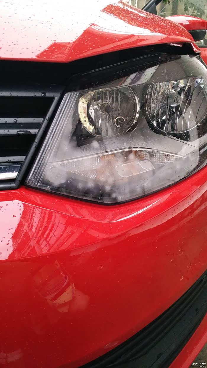 2016款polo大灯问题,大灯起雾