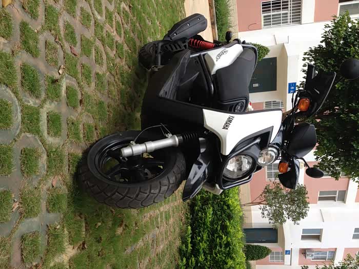 雅马哈bws125-城市铁男】----小跑安吉天荒坪_摩托车论坛_汽车之家