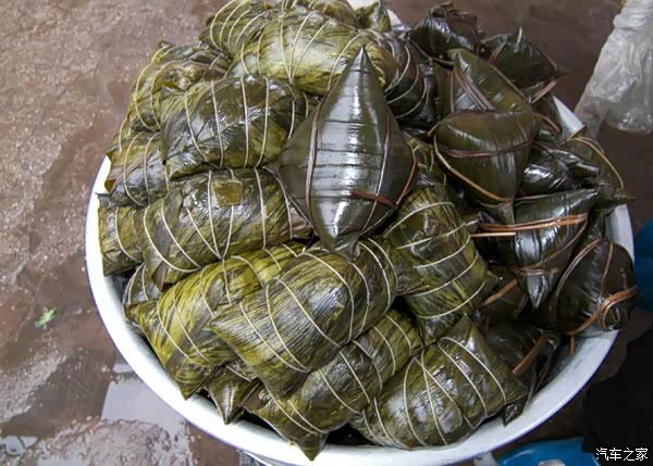 博白客家人的粽子不叫粽子,叫"羊角a"