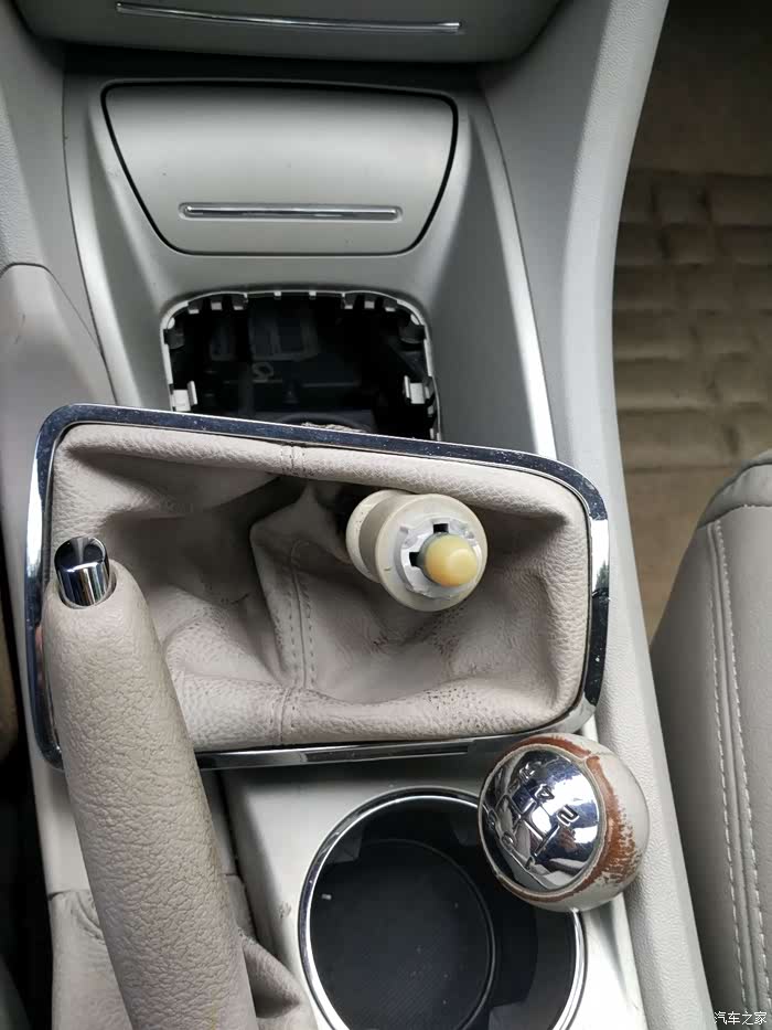 手动挡更换档把头(详细过程)